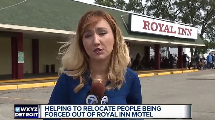 Royal Inn (Baymont, American Inn) - Screencap Of Channel 7 Report On Closing